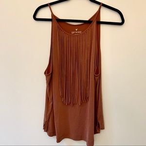 American Eagle Fringe tank top